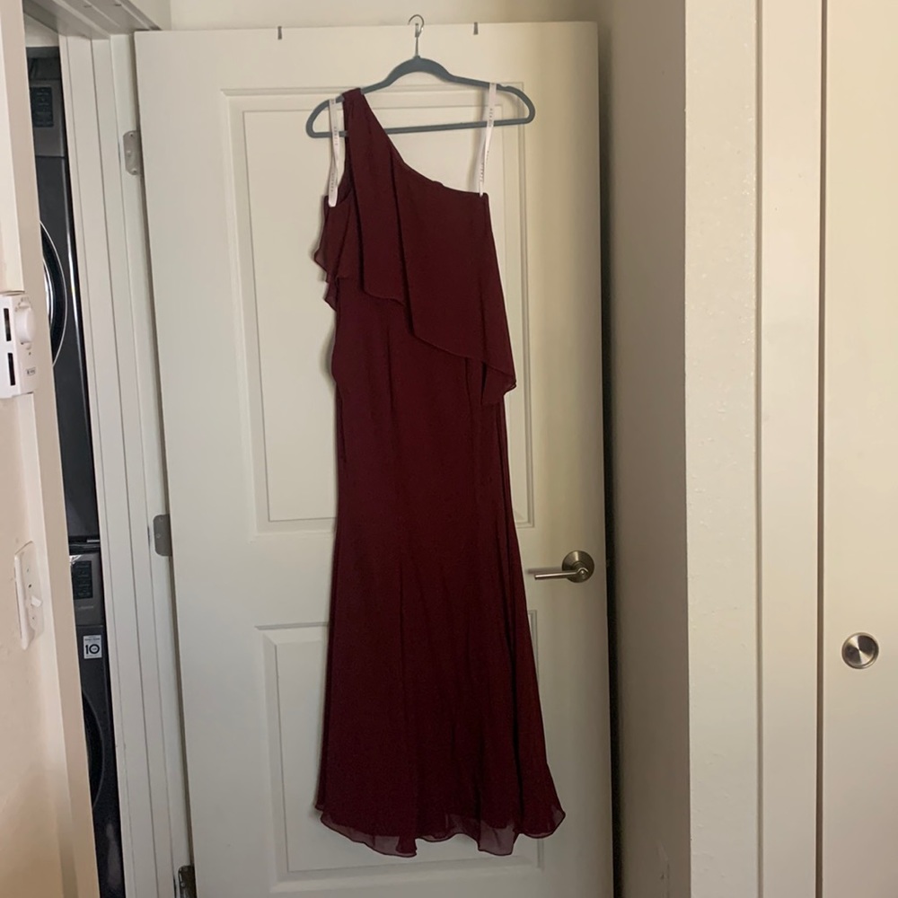 Azazie Merlot size 0